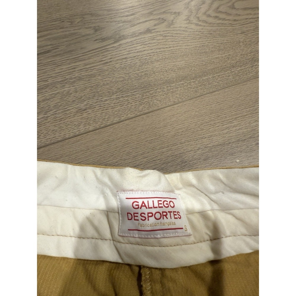gallego desportes corduroy pants Yellow Size Small France Cotton - Picture 2 of 4